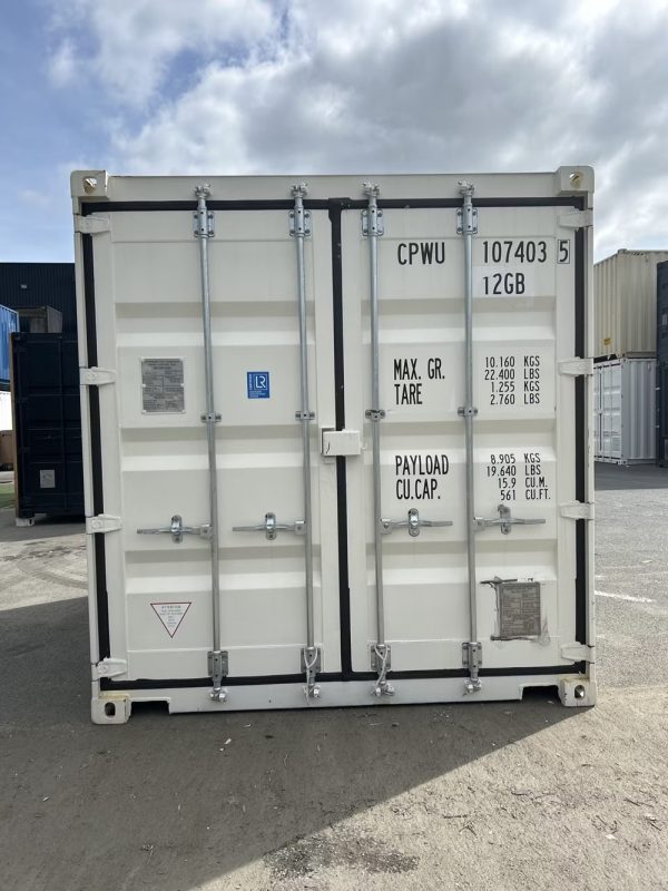 Seecontainer 10 Fuß – Weiß