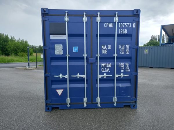 10-Fuß-Seecontainer – Blau