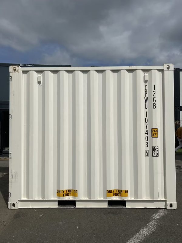 Seecontainer 10 Fuß – Weiß
