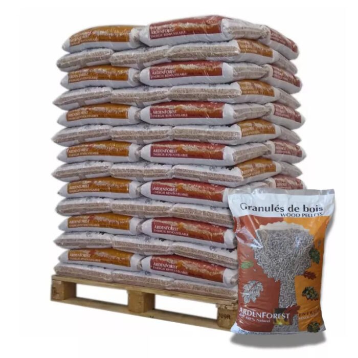 Holzpellets Ardenforest 100% Nadelholz – 70 Säcke à 15 kg – DINplus