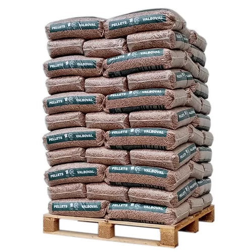 Pellet Valboval – Palette mit 65 Säcken à 15 kg