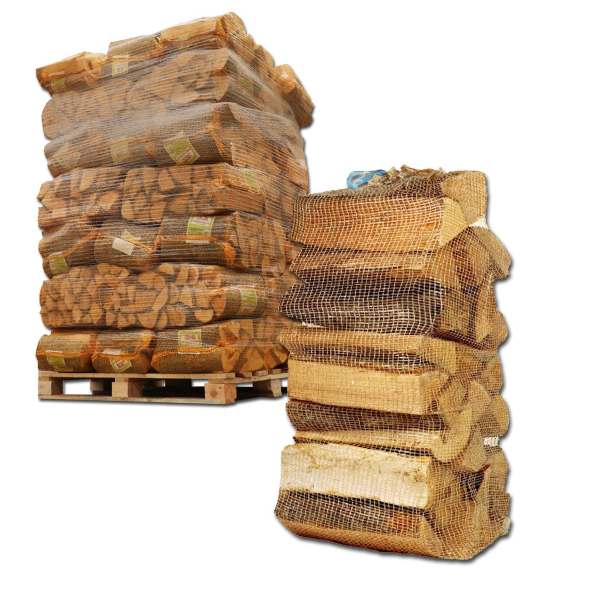 40 Bündel Kaminholz zu je 25kg – Hartholz-Mix 30cm