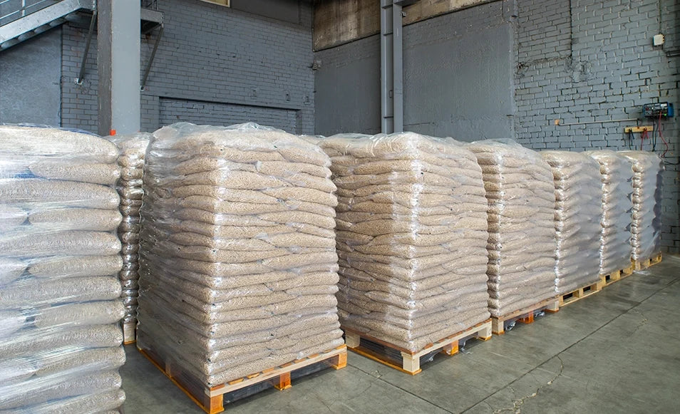 Holzpellets Piveteau – Säcke 15 kg oder Palette 72 Säcke – DINplus