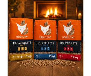 Heizfuxx Holzpellets Red (65 x 15 kg)