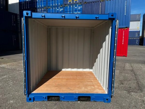 10-Fuß-Seecontainer – Blau