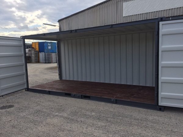 20-Fuß-Open-Side-Lagercontainer mit doppelter Öffnung