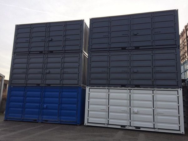 20-Fuß-Open-Side-Lagercontainer mit doppelter Öffnung