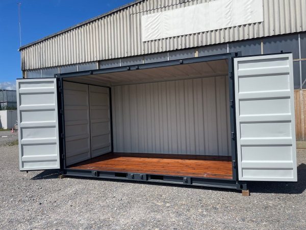 15-Fuß-Open-Side-Lagercontainer mit doppelter Öffnung