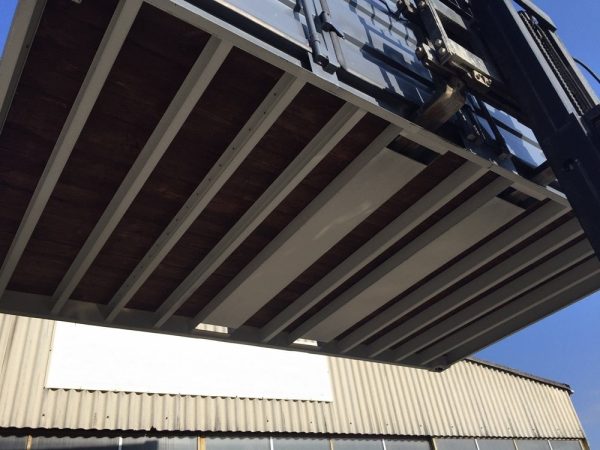 20-Fuß-Open-Side-Lagercontainer mit doppelter Öffnung