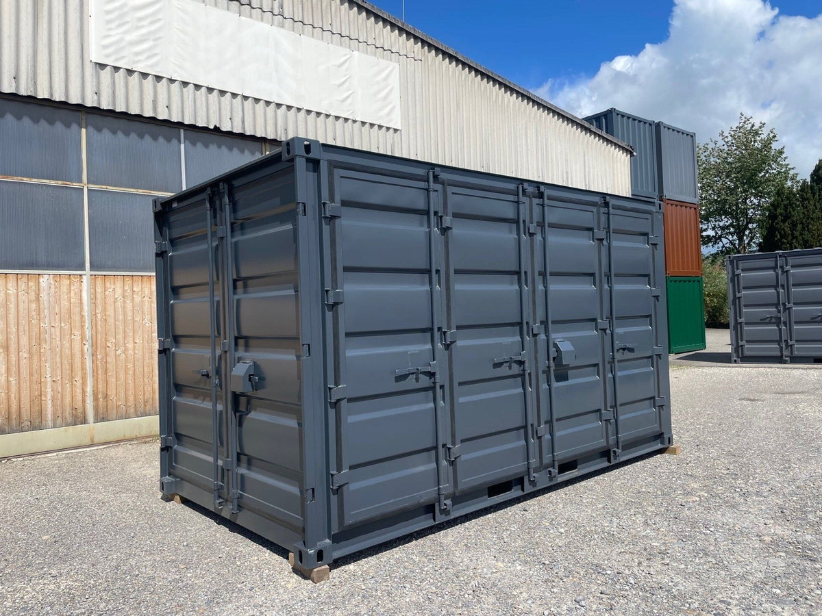15-Fuß-Open-Side-Lagercontainer mit doppelter Öffnung