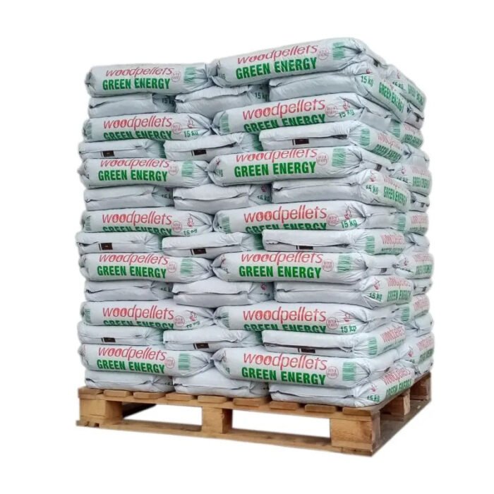 Holzpellets Green Energy DINplus – 65 Säcke à 15 kg